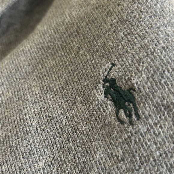 Ralph Lauren Polo Heather Gray Full Zip Jacket - Picture 3 of 7